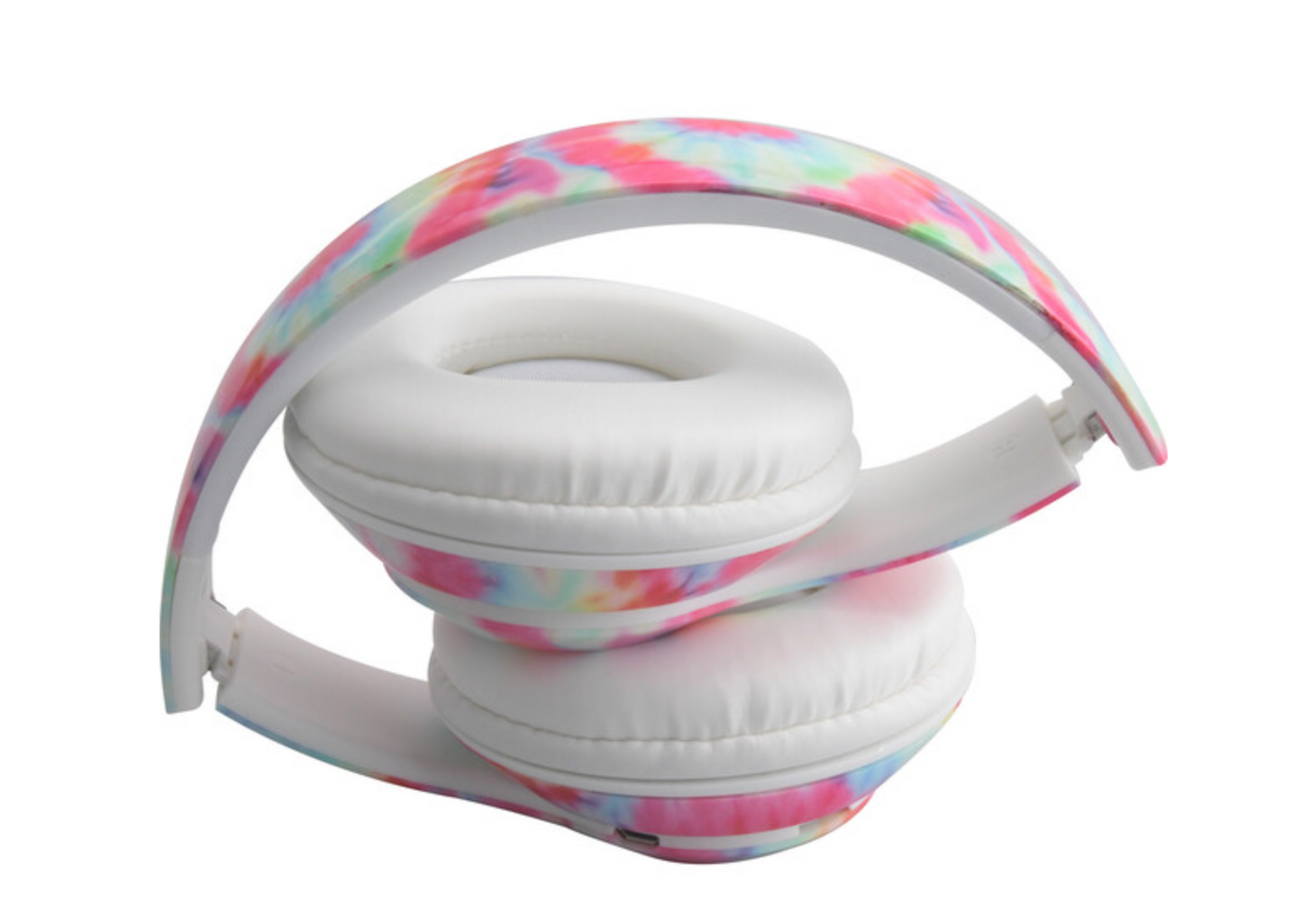 Stereo Bluetooth Headphonesn - Tie Dye