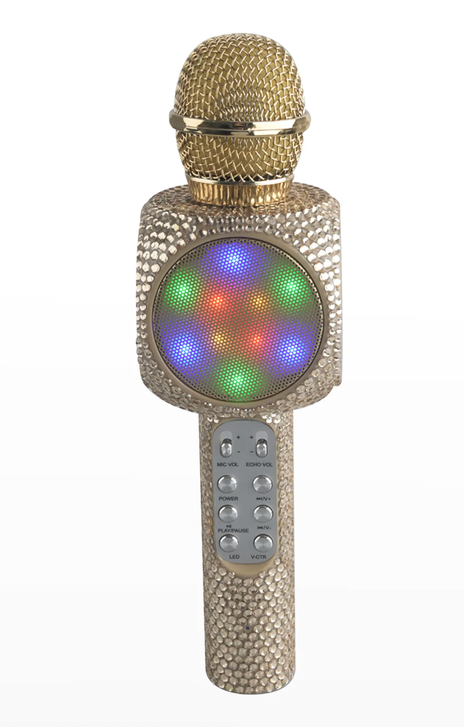 Sing Along Bling Karoke Mic - Gold