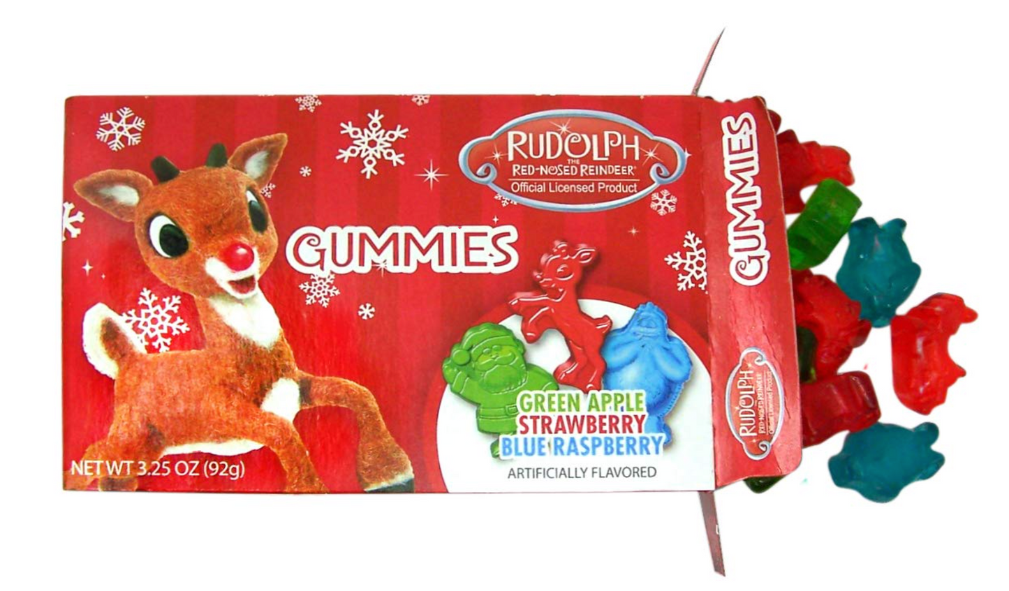 Rudolph Holiday Gummies