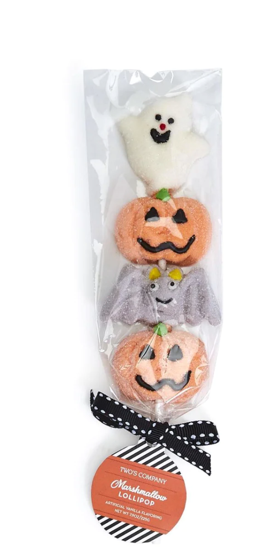 Halloween Marshmallow Lollipop