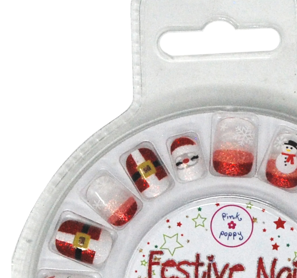 Festive Christmas Press On Nails
