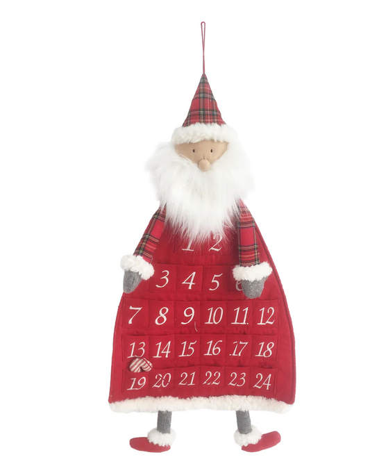 Tartan Santa Advent Calendar