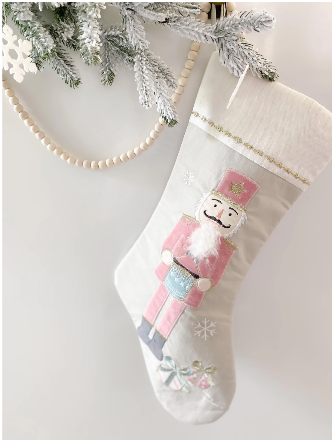 Nutcracker Stocking Pink