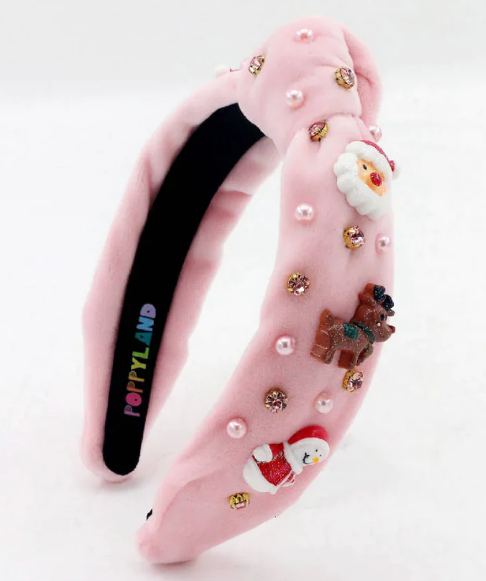 Santa & Friends Jeweled Headband