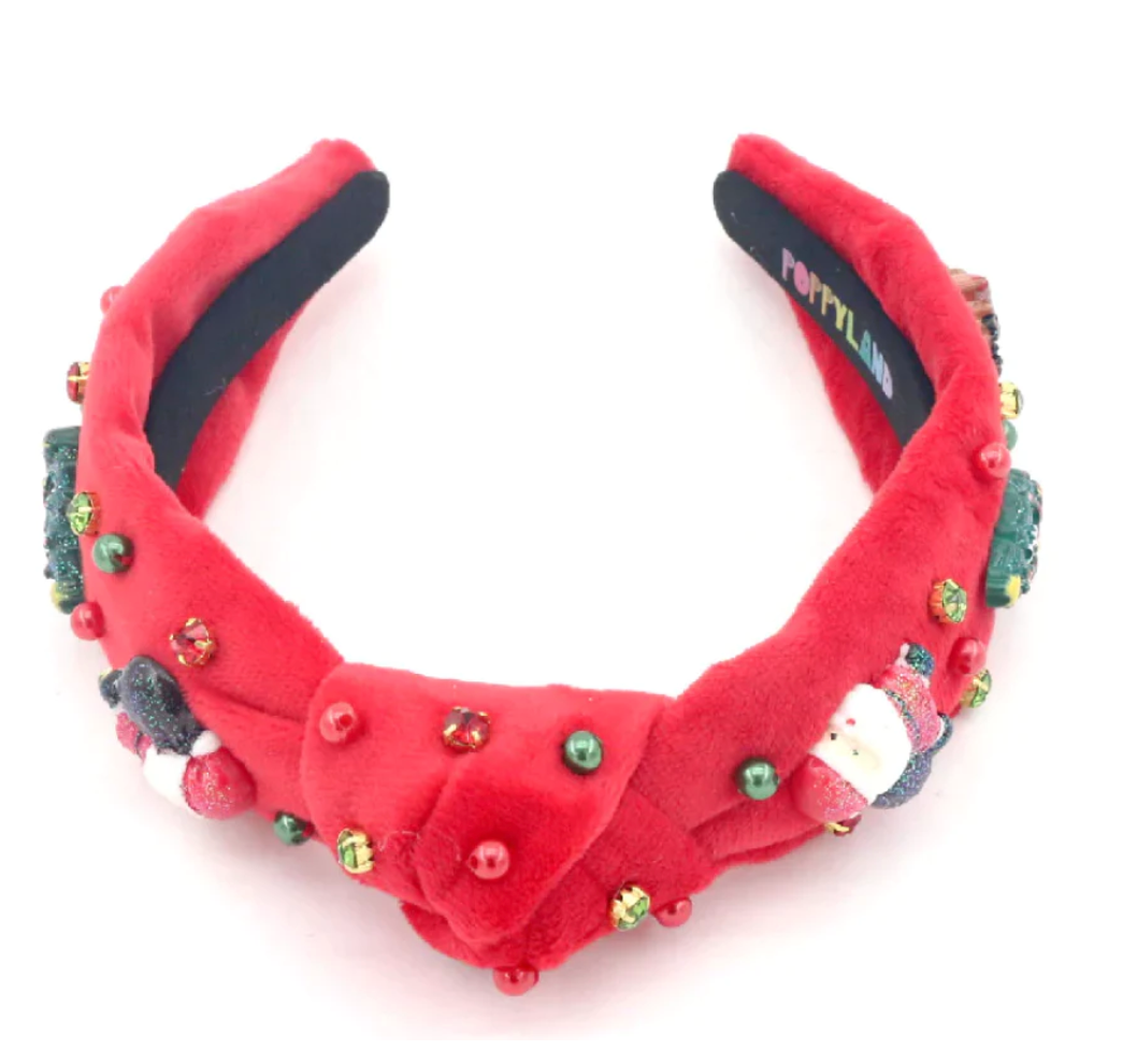 Twas the Night before Christmas Jeweled Headband