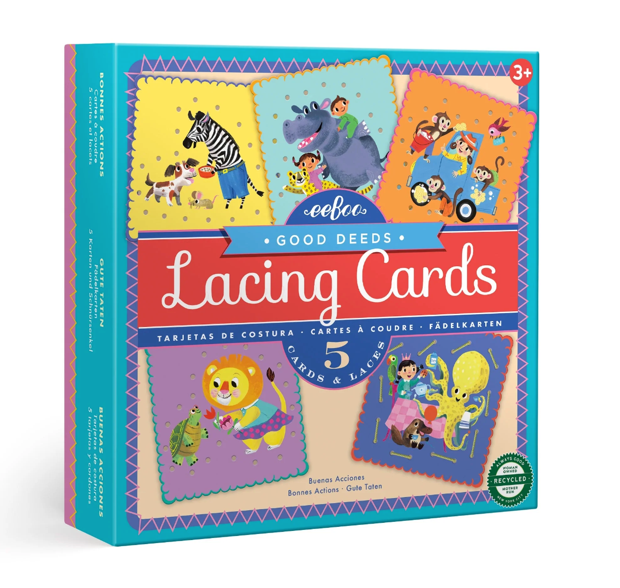 Good Deeds Lacing Cards