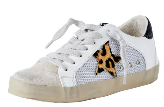 Promise Kids Leopard Print Sneakers