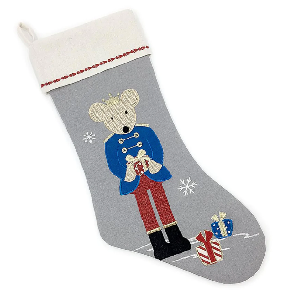 King Mouse Christmas Stocking