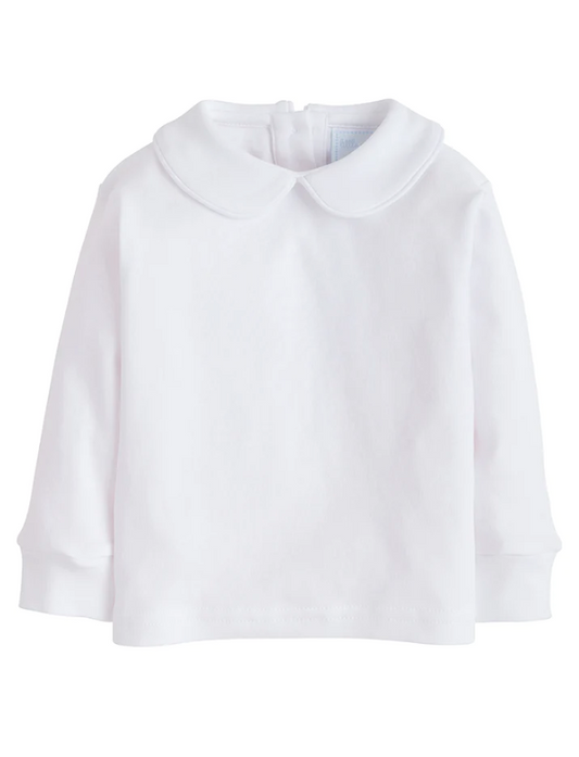 Patrick Peter Pan Shirt- White