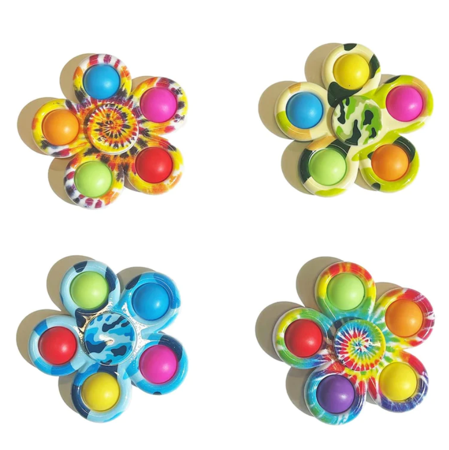 Spin and Pop Bubble Spinner
