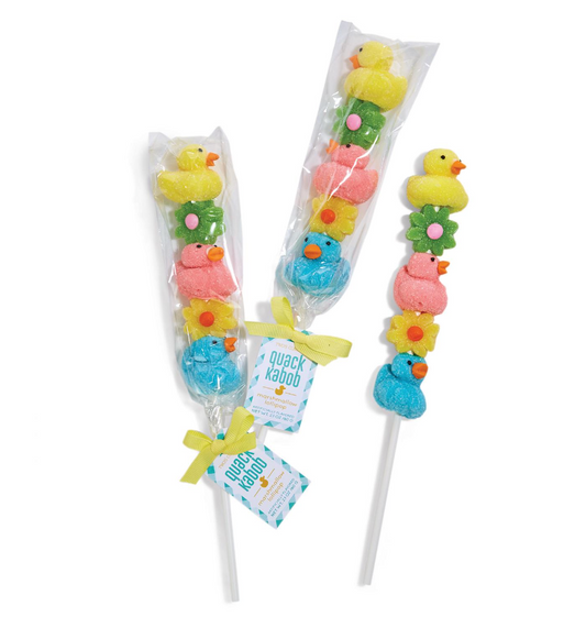 Quack Kabob Marshmallow Lollipops