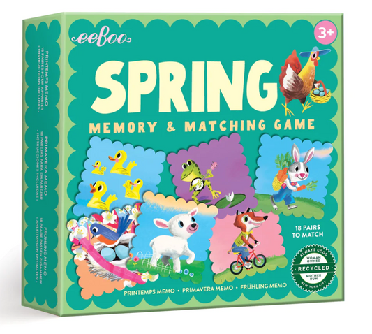 Spring Memory & Matching Game