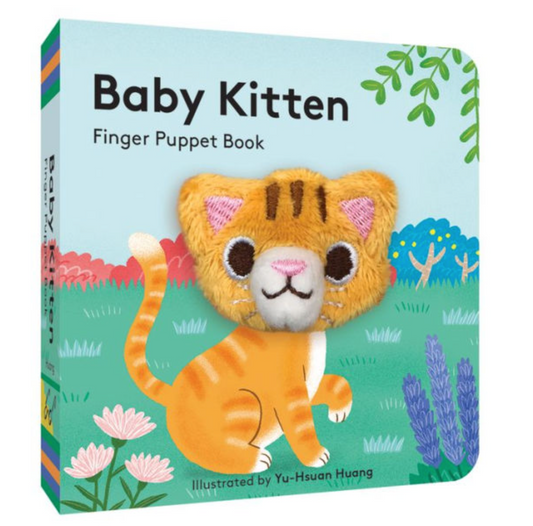 Baby Kitten Finger Puppet Book