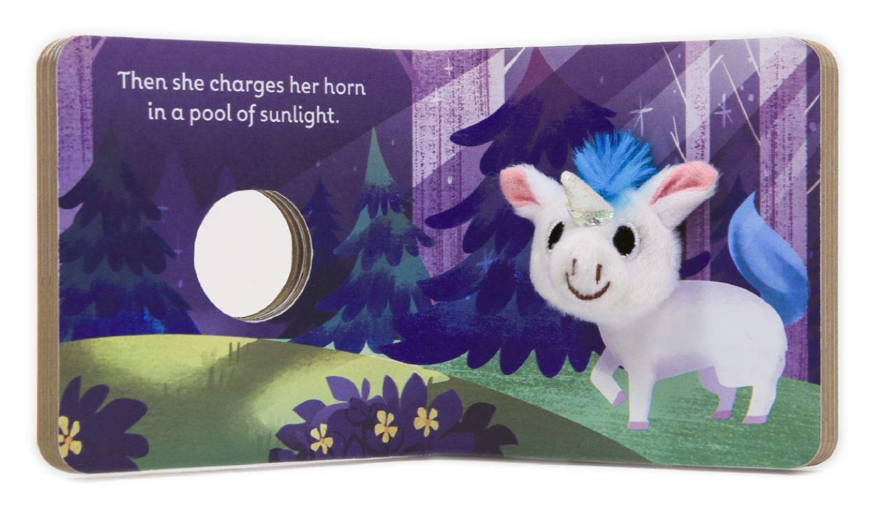 Baby Unicorn Finger Puppet Book