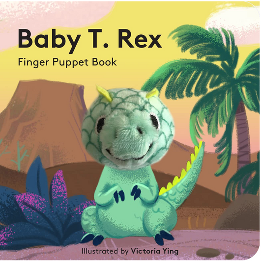 Baby T-Rex Finger Puppet Book