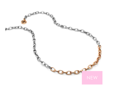 Two Tone Chain Necklace
