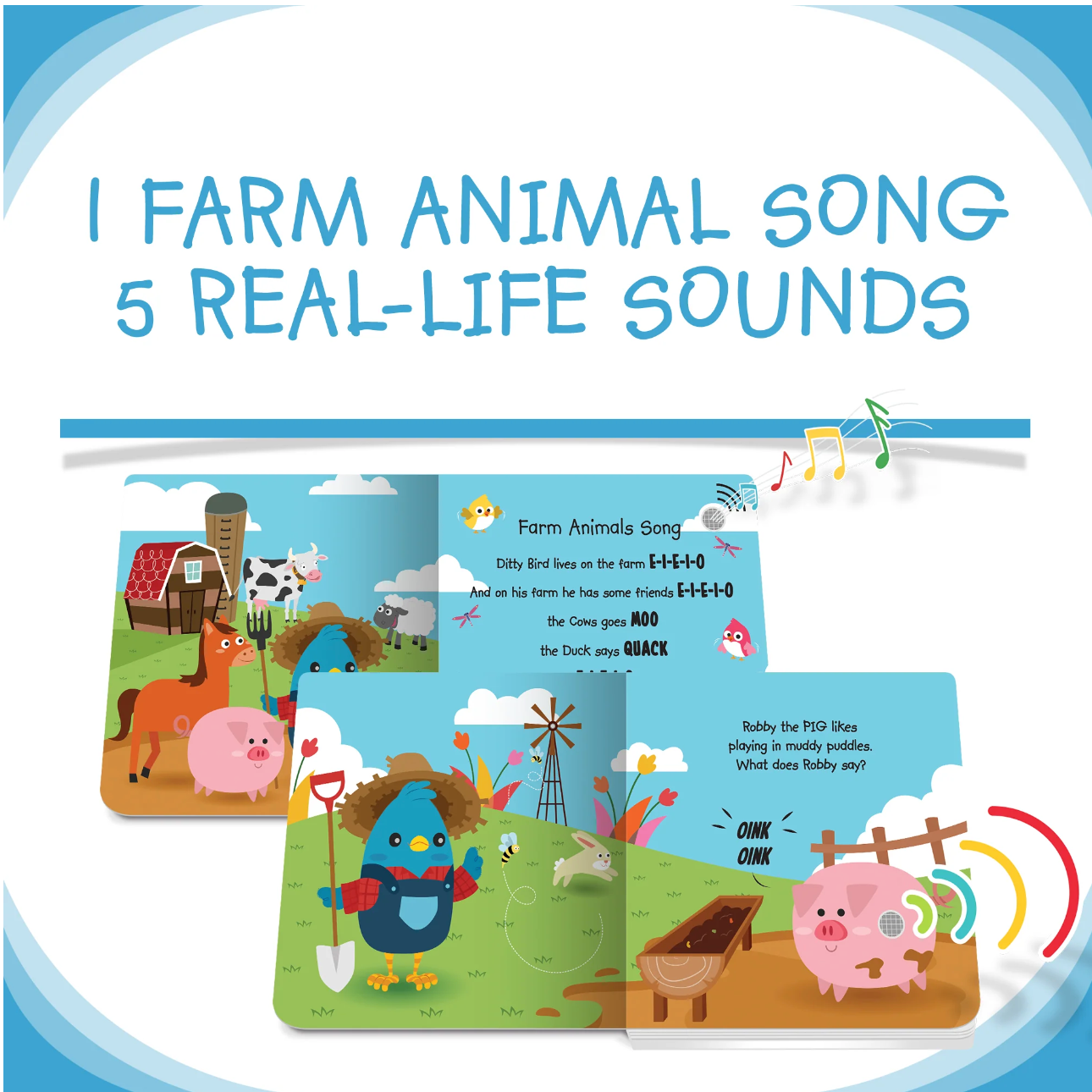 Farm Animal Sounds Sound Book