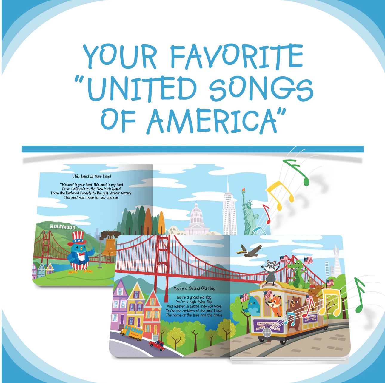 USA Songs Sound Book