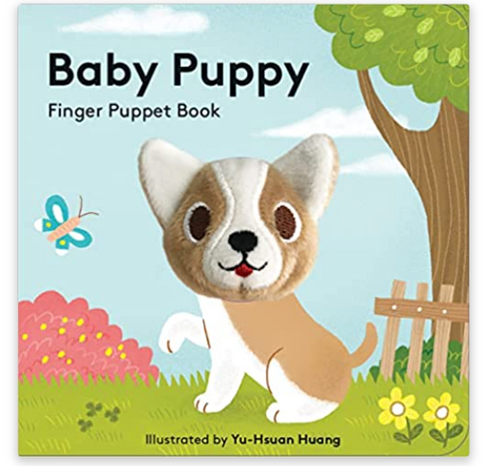 Baby Puppy Finger Puppet Book