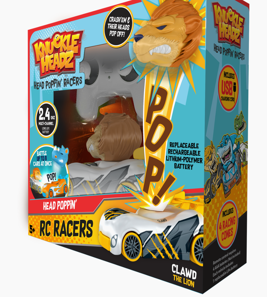 Knuckle Headz Head Poppin' RC Racers