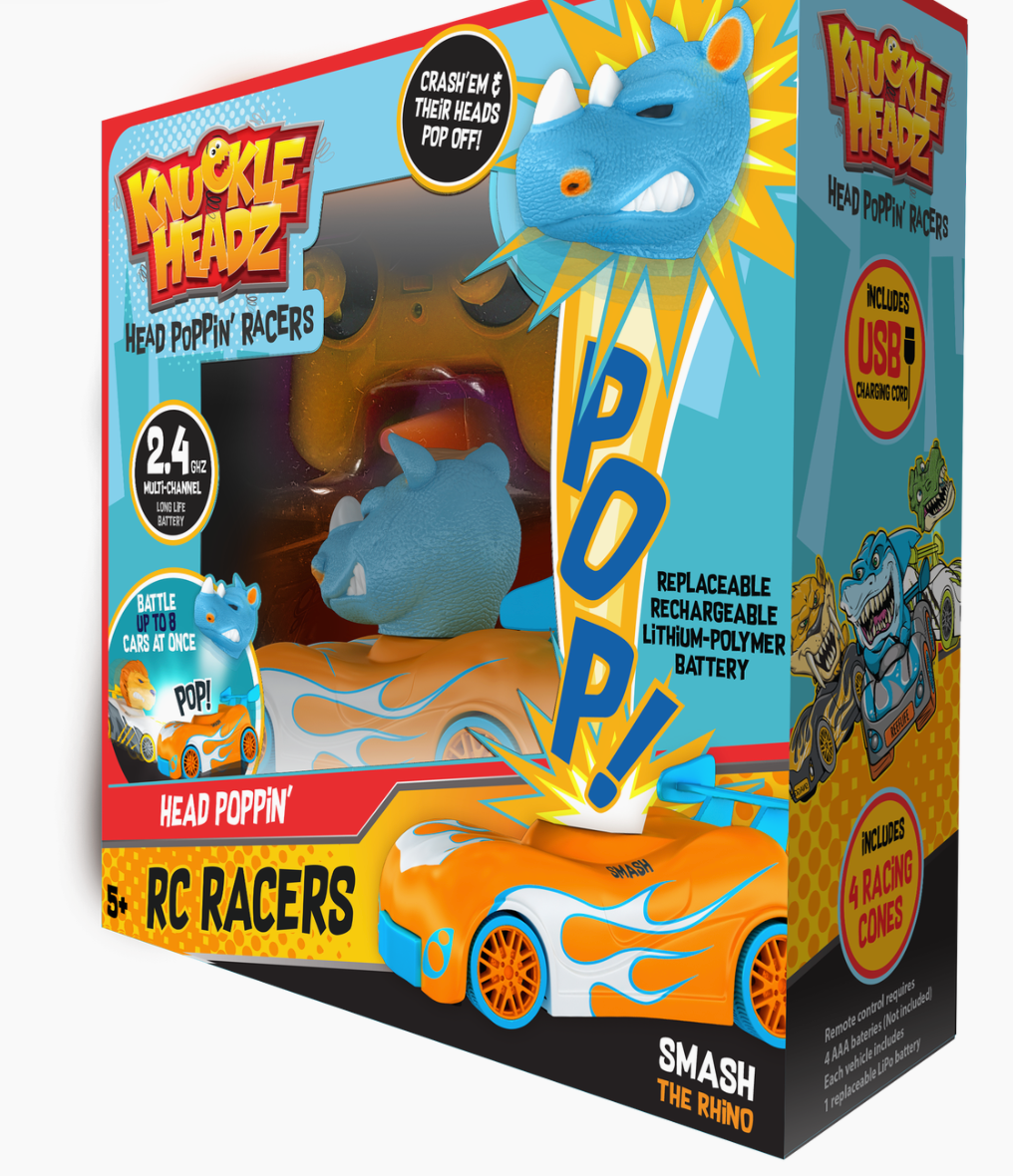 Knuckle Headz Head Poppin' RC Racers