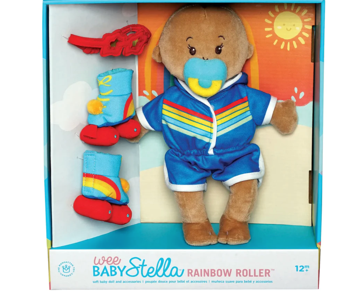 Wee Baby Stella Rainbow Roller