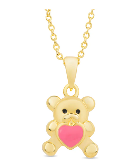 Teddy Bear Love Pendant