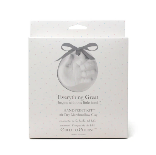Everything Great Marshmallow Clay Handprint Kit