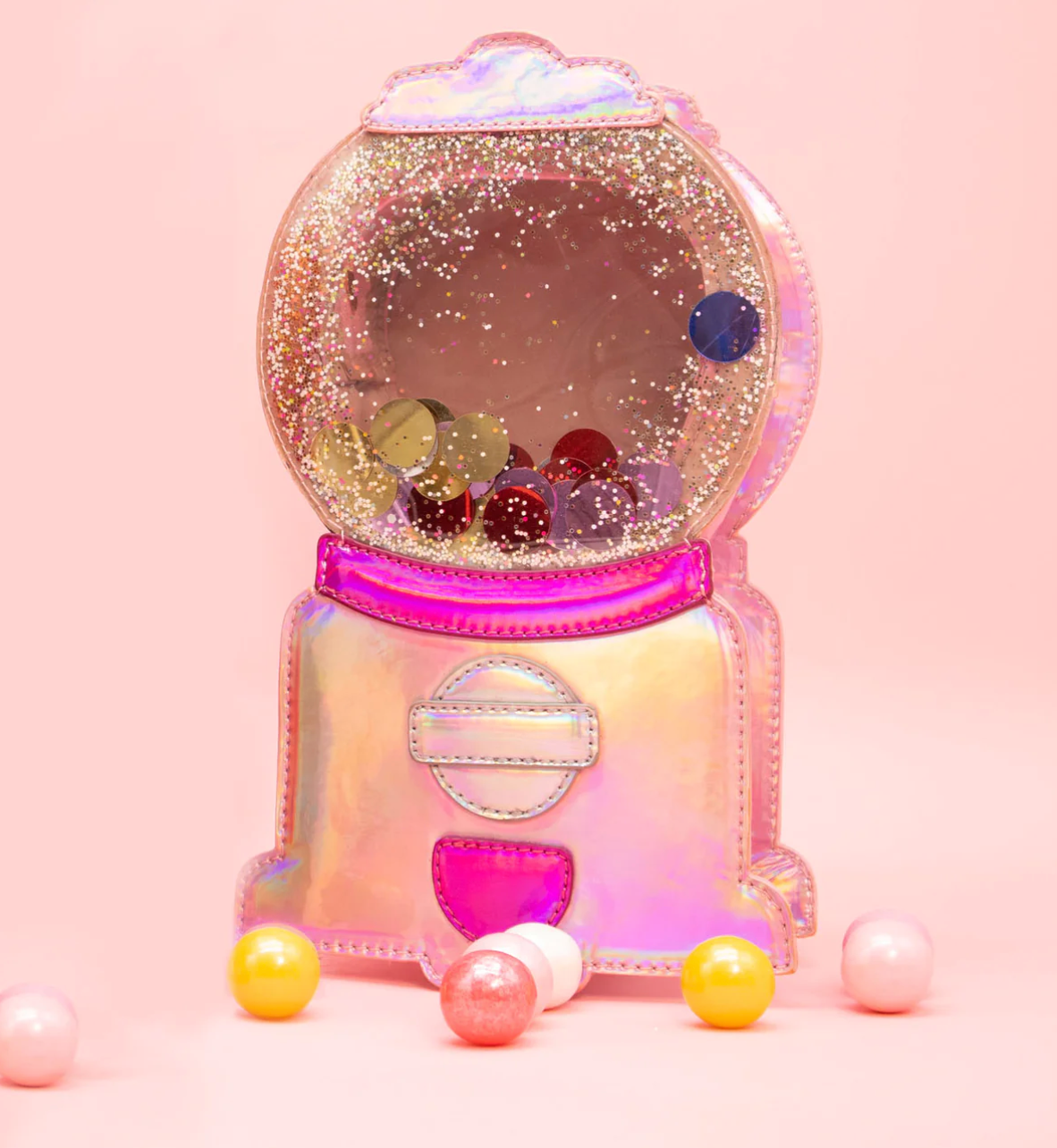Gumball Machine Handbag- Classic Pink