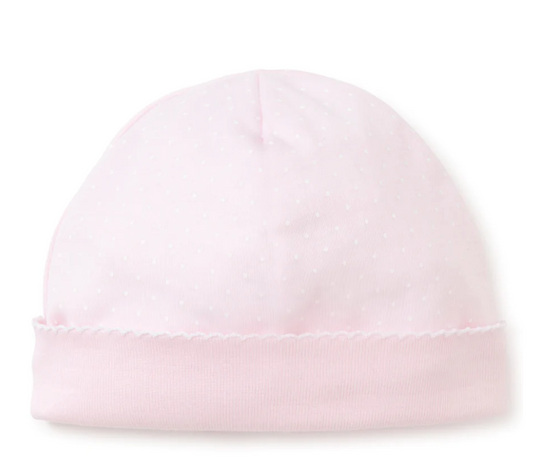 Pink Hat With White Fots