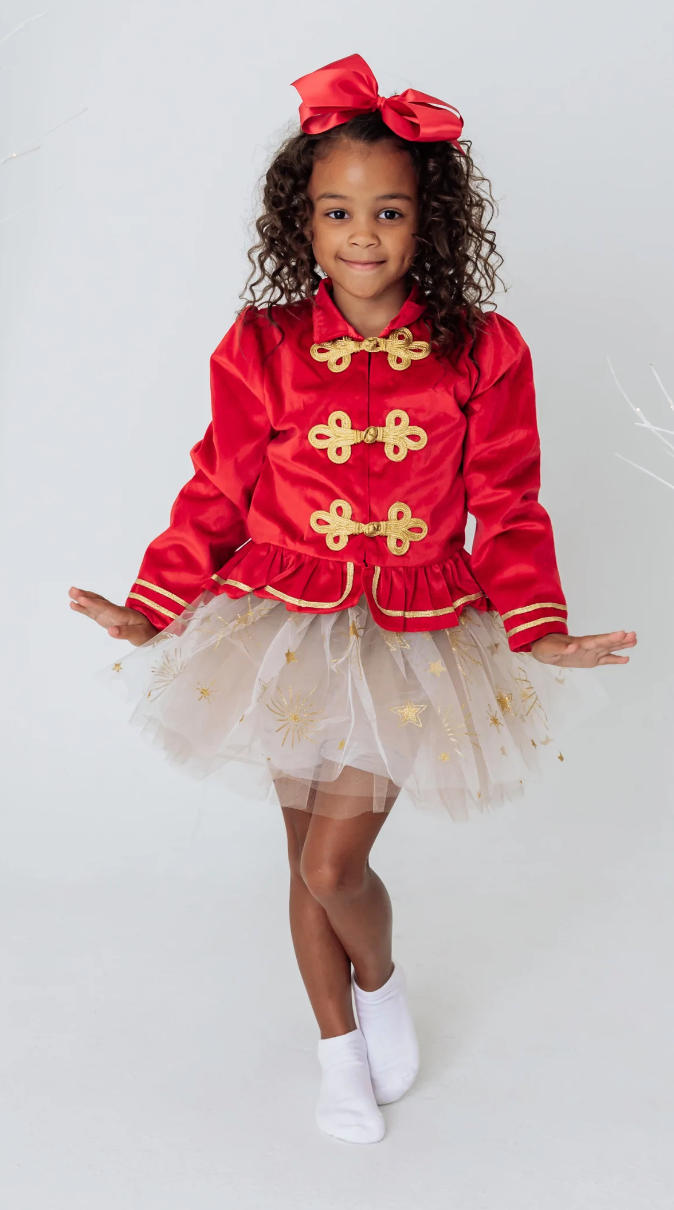 Sparkle Star Tutu White/Gold