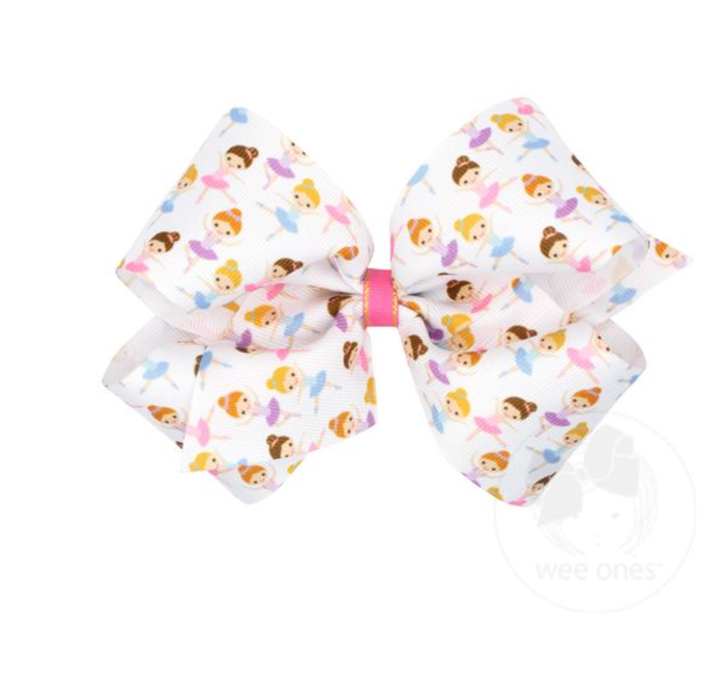 King Princess & Dance Printed Bow