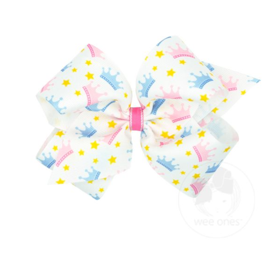 King Princess & Dance Printed Bow