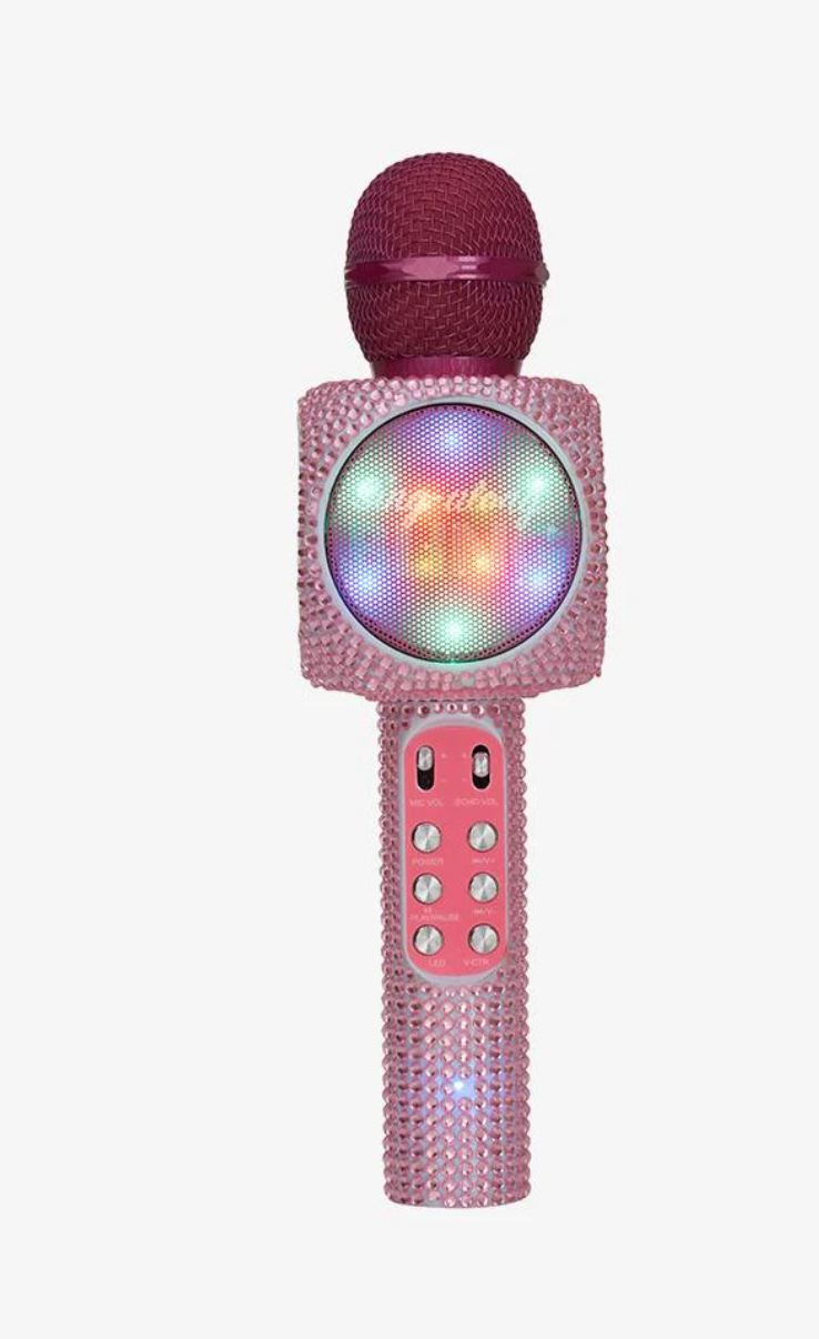 Sing Along Bling Karaoke Mic- Pink