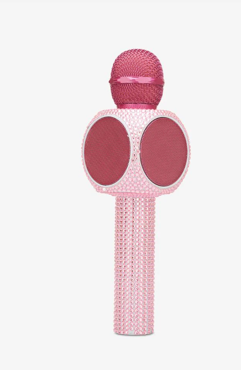 Sing Along Bling Karaoke Mic- Pink