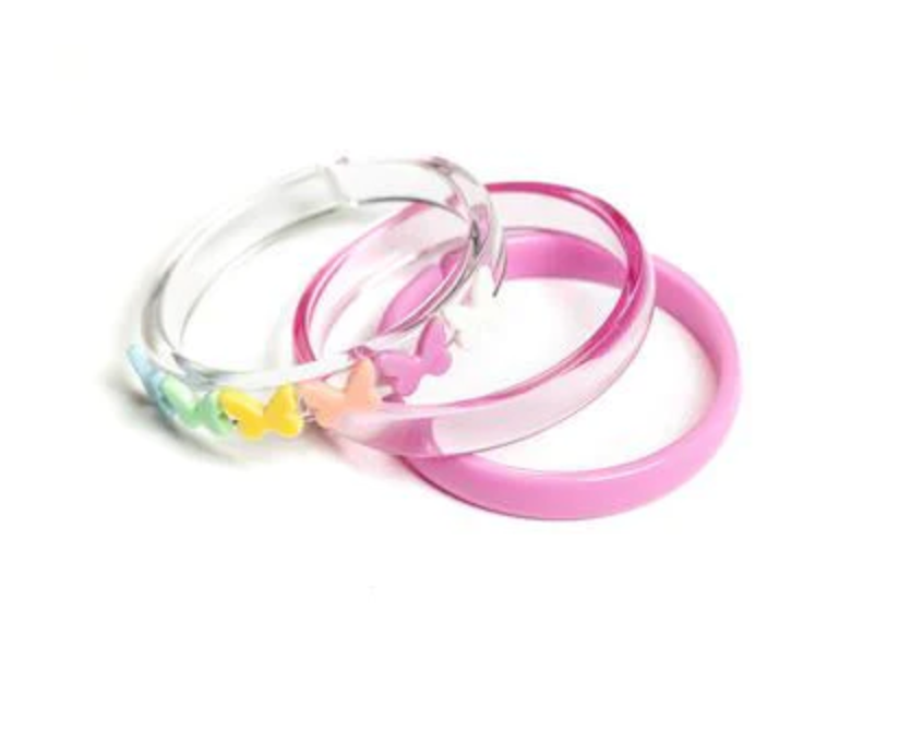 Spring Butterfly & Flowers Bangles