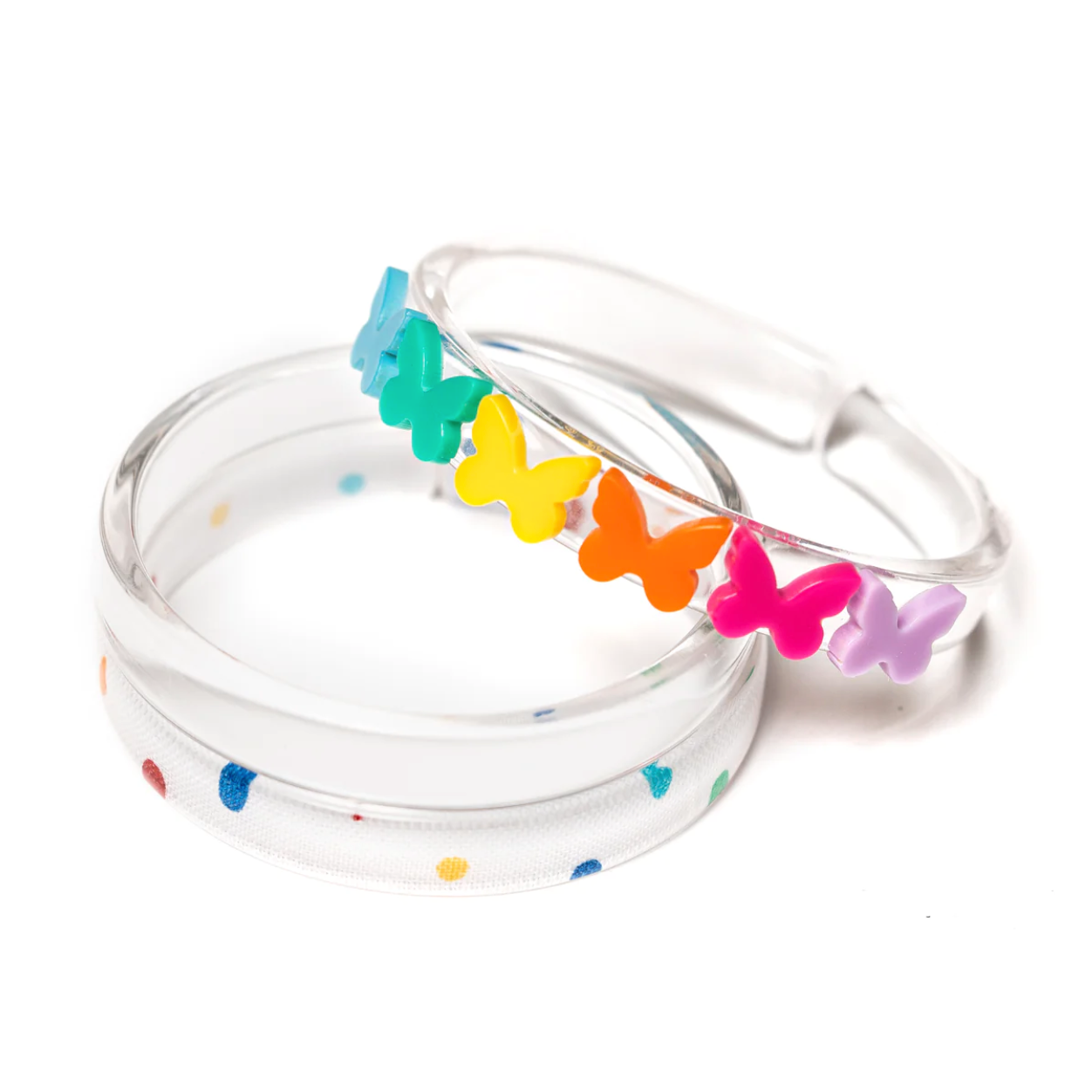 Spring Butterfly & Flowers Bangles