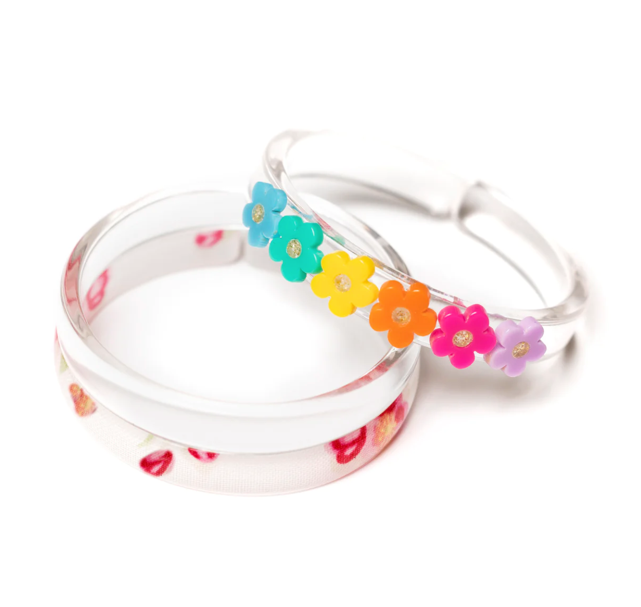 Spring Butterfly & Flowers Bangles