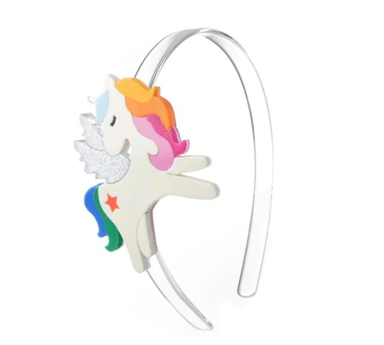 Unicorn Rainbow Wing Headband