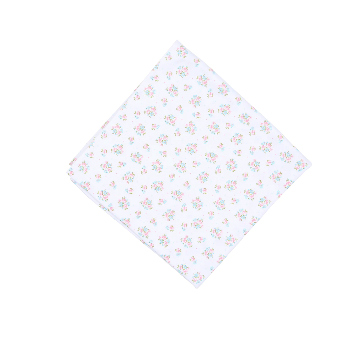 Annalise's Classic Smocked Printed Receiving Blanket