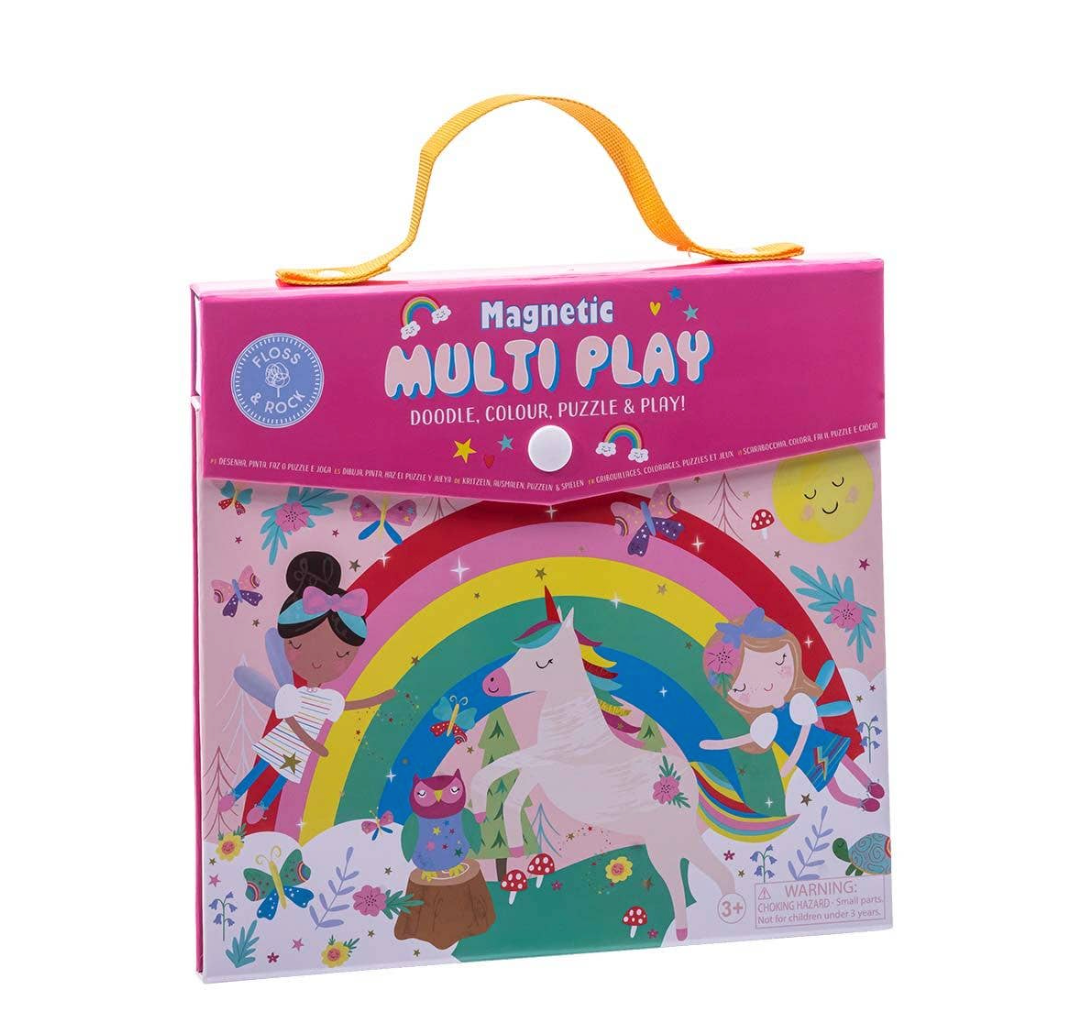 Rainbow Fairy Magnetic Multi Play Book