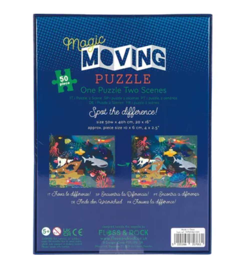 Deep Sea 50pc Magic Moving Puzzle