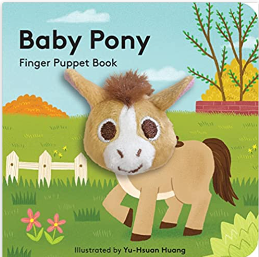 Baby Pony Finger Puppet Book