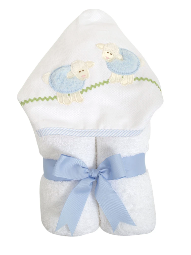 Everyday Towel Blue  Little Lamb