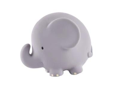 Elephant Natural Rubber Rattle