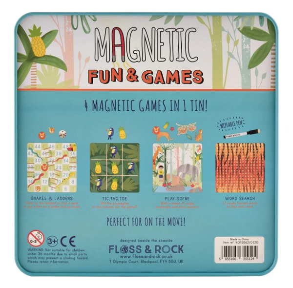 Jungle Magnetic Fun & Games
