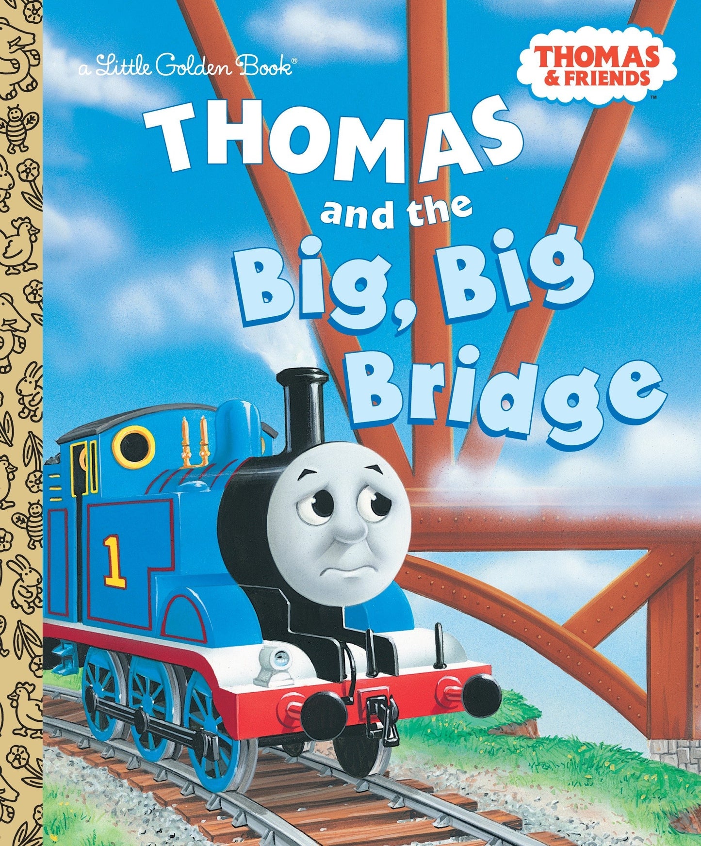 Little Golden Book Thomas and the Big, Big Bridge
