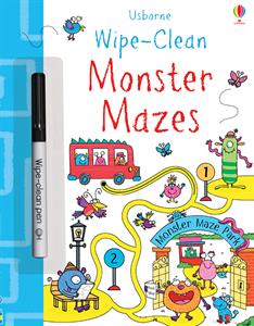 Wipe Clean Monster Mazes